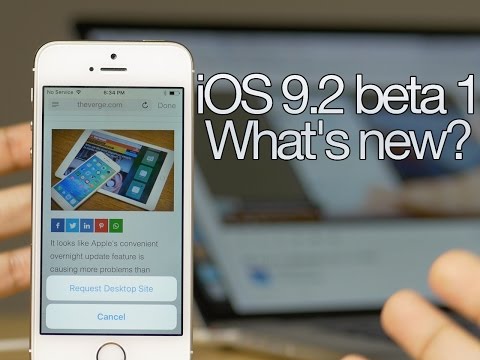 iOS 9.2 beta 1: What&rsquo;s New?