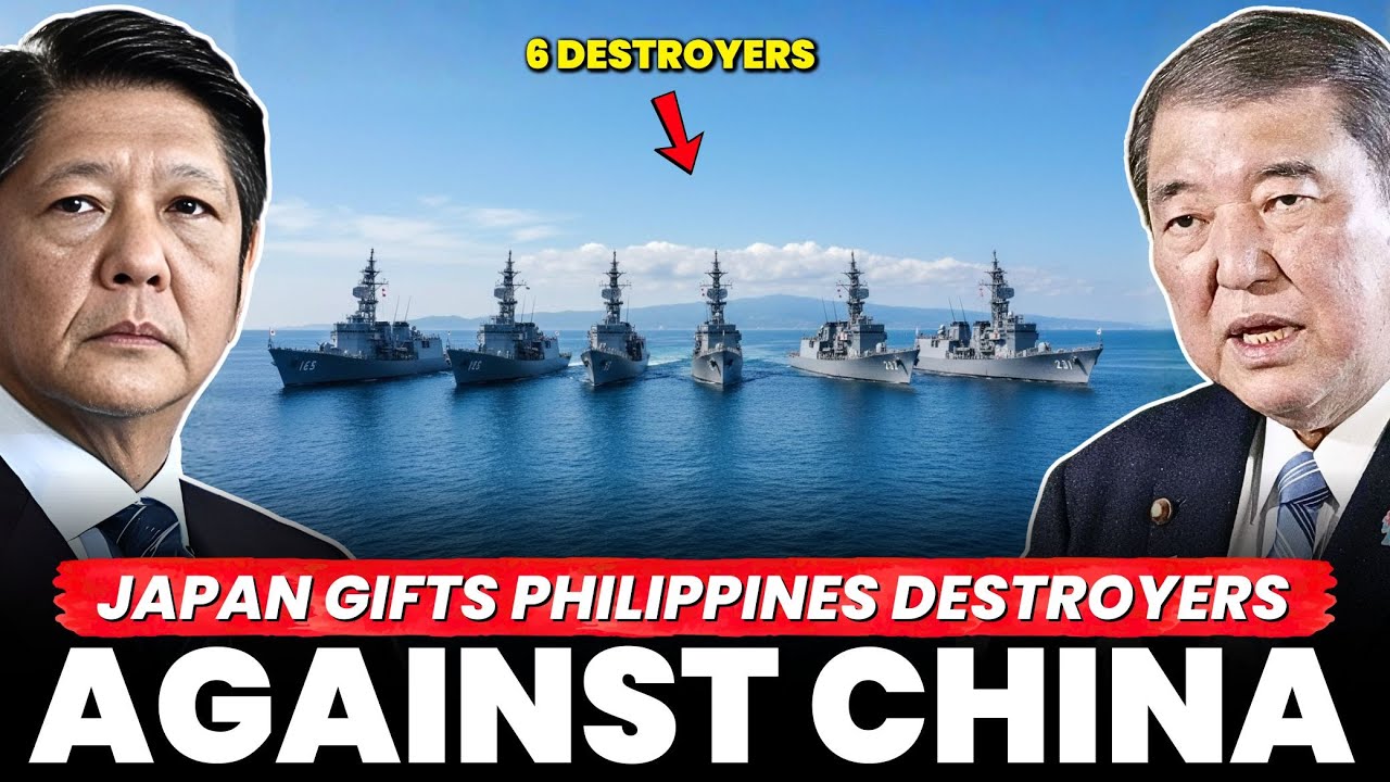 Japanese Destroyers for Transfer to Philippine Navy STRENGTHEN forces Against China in West  Sea