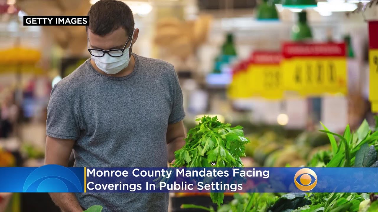 Monroe Co. Mandates Facial Coverings In Public Settings