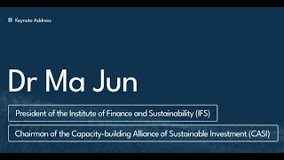 IGCC Climate Finance and Investment Summit 2025 - Keynote Address by Dr. Ma Jun