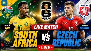 South Africa vs Czech Republic LIVE | FIFA World Cup 2026 LIVE Coverage | RSA vs CZE Football LIVE