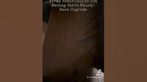 Arrma Notorious 6s Hot Racing Servo Mount And Horn Upgrade #arrma #notorious #rclife #rc #viral