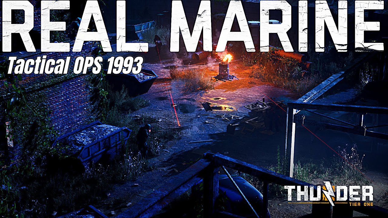 MARINE COMMANDO | Thunder Tier 1 Realism Mode | Tactical Top-Down Goodness | OPERATION RED SWORD 1