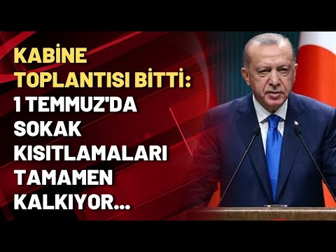 Kabine toplantısı bitti:
