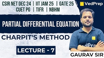 Partial Differential Equation | Charpit