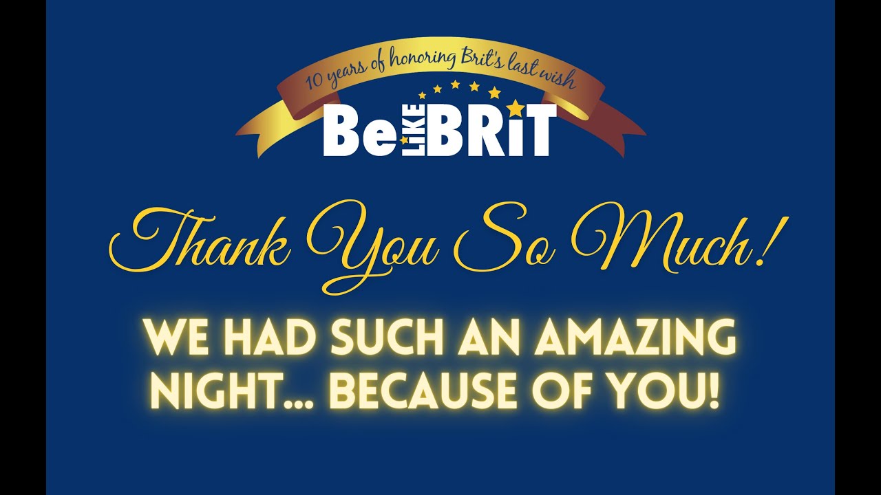 Be Like Brit 2020 Fall Gala