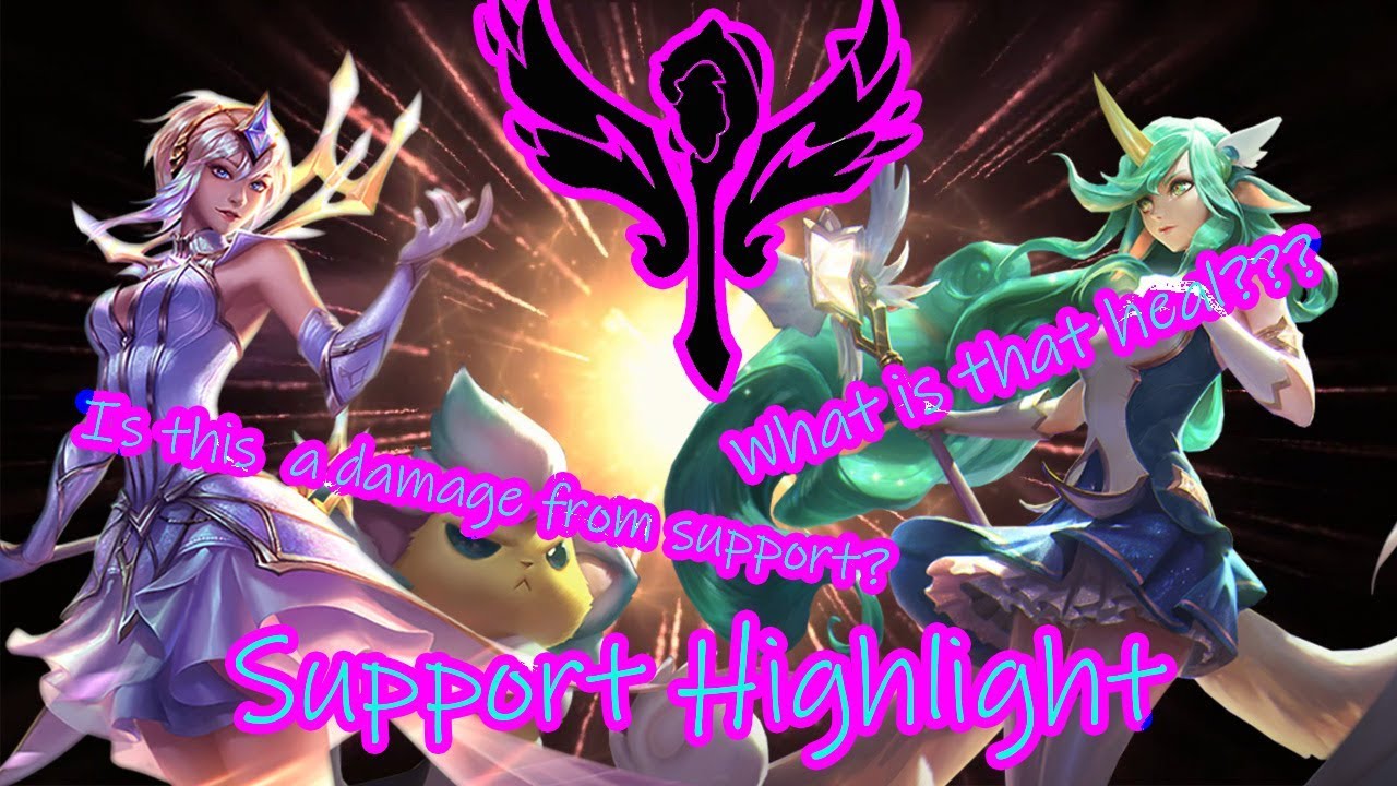 Highlight LOL : Support is (not)easy for me : Little Reality