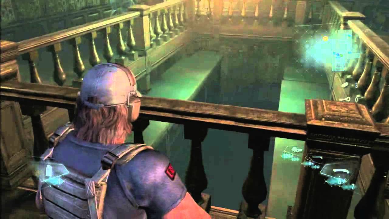 Resident Evil: Revelations - Raid Mode/Co-op/Stage 5/Trench/BSAA Parker and Jessica [720p]