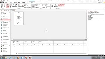 Access 2013 Unit B Video 6 - Apply AND Criteria