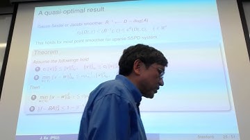 Prof. Jinchao Xu Day 4 Part 2/2