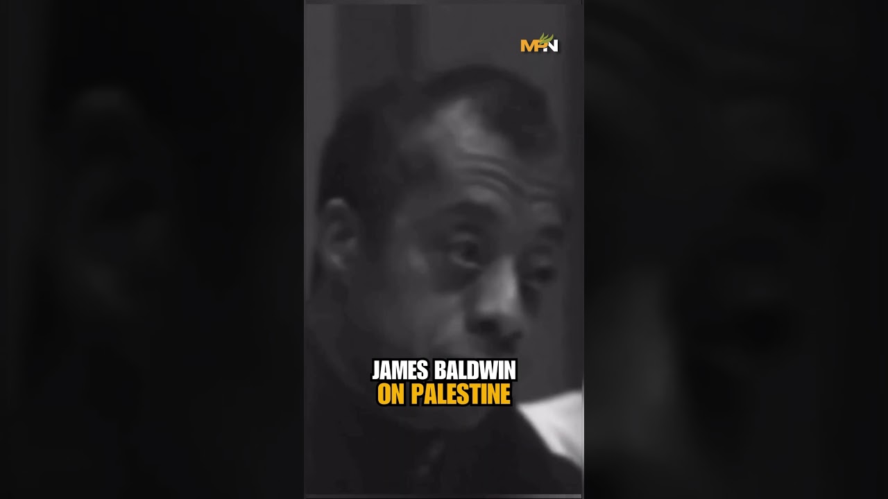 A rare clip of James Baldwin explaining the case of Palestine and his solidarity with their struggle