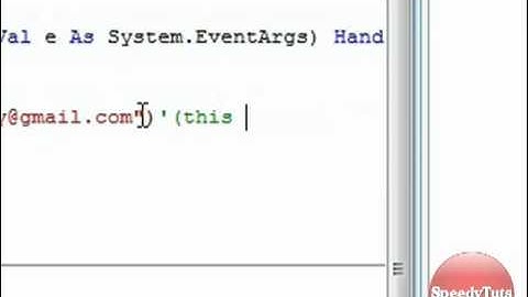 How to send an E-mail in VB 2008 - via SMTP