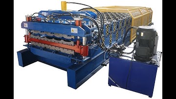 glazed tile double layer machine