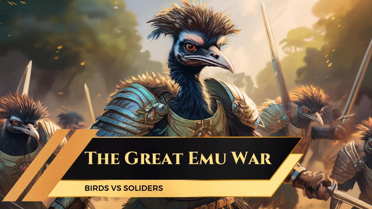 The Great Emu War: Australia's Strangest Battle Against Birds! - YouTube