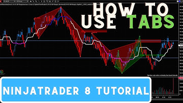 NinjaTrader 8 Tutorial : How To Use Tabs