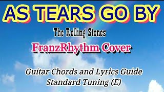 AS TEARS GO BY | The Rolling Stones Easy Guitar Chords Lyrics Guide Play-Along Beginners FranzRhythm