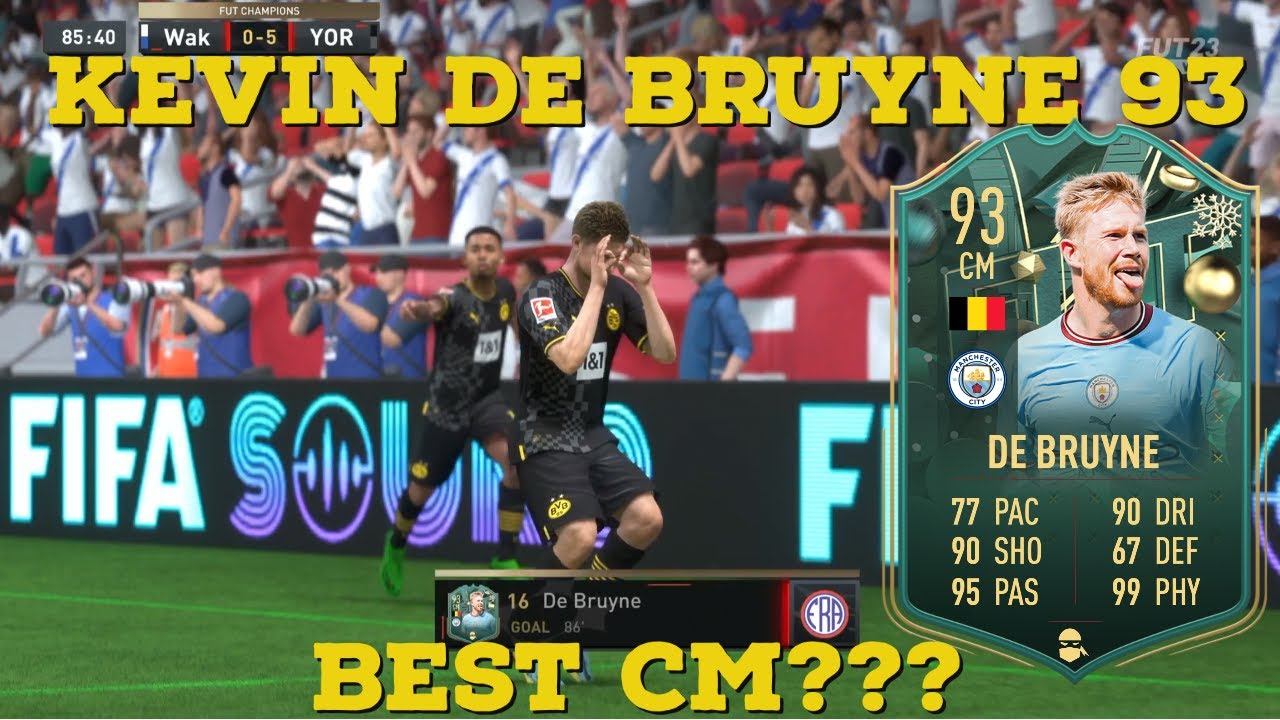 Kevin De Bruyne 93 Winter Wildcard Best CM? Player Review Fifa 23