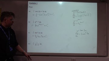 C4 - 11 Integration by Inspection