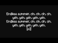Oceana Endless Summer Lyrics On Screen YouTube