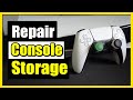 How to Repair Console Storage on PS5 in Safe Mode (Fast Tutorial)