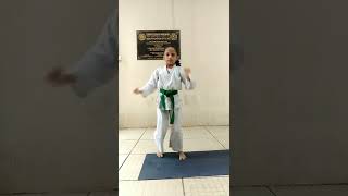 Little Karate girl practice shorts ashiharakarate viral youtubeshorts karategirl karatekid