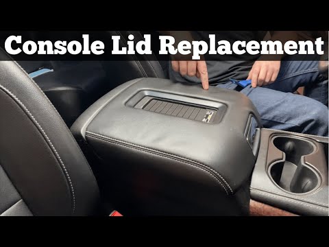 2015 – 2020 GMC Yukon Center Console Lid Replacement – How To Remove & Replace Console Arm Rest