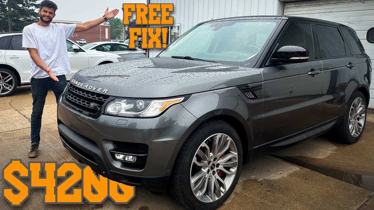 I Bought a 500 h.p. "FLOODED" Range Rover and Fixed It FOR FREE. They really messed up...
