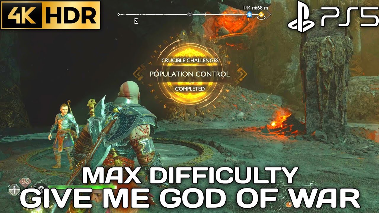Give Me God of War Musphelheim Trial Population Control GOD OF WAR RAGNAROK Population Control GMGOW