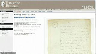 Transcribe Bentham tutorial