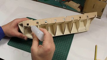 CASCO-17- Como forrar el casco 2. HMS BEAGLE - Modelismo Naval