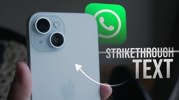How to Make Strikethrough Text in WhatsApp (tutorial)