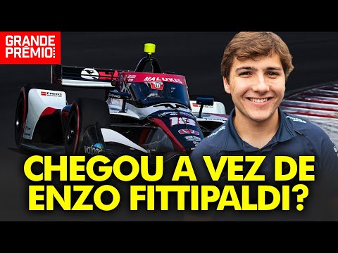 ENZO FITTIPALDI testa na INDY: Qual próximo passo? | GP às 10