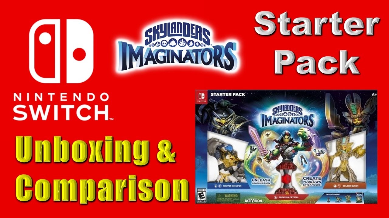 skylanders imaginators nintendo switch starter pack