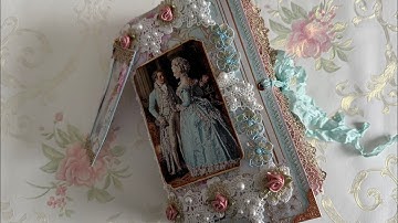 Large Accordion file folder pockets. Weekend Crafting with me! Chat! 