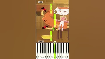 Watch 2 videos separately (Brainrot) @fash - Piano Tutorial