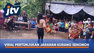 VIRAL PERTUNJUKAN JARANAN KURANG SENONOH, DISBUDPAR AKAN PANGGIL PELAKU SENI