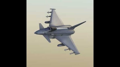 EFA Typhoon Fighter Jet 3D model from CGTrader.com