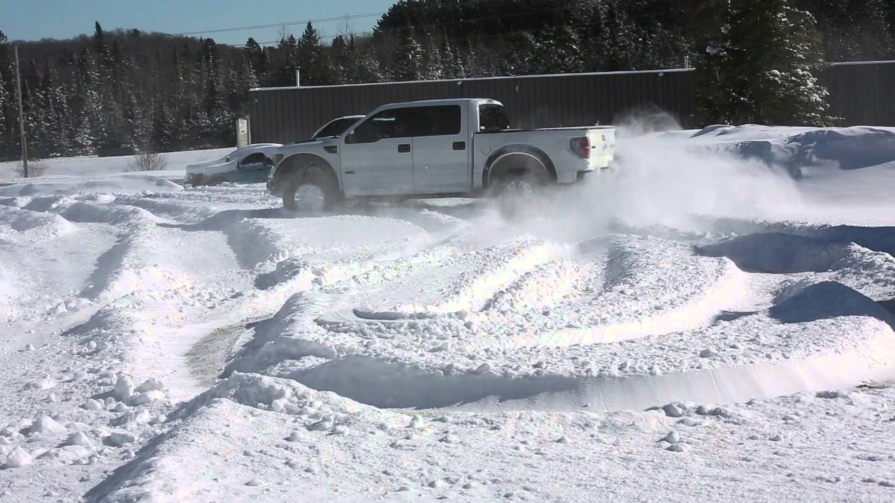 2013 Ford Raptor Drifting
