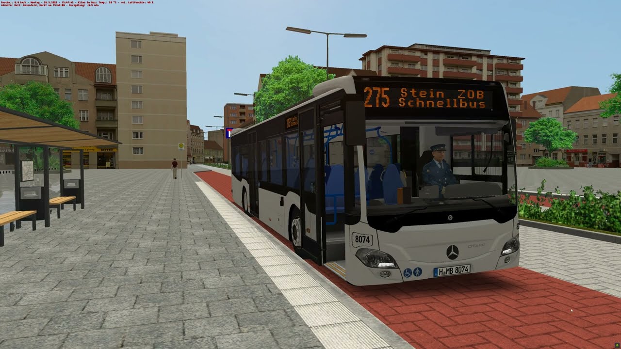 Omsi 2 Landkreis Stein | Schnellbus Linie 270 | Mercedes Benz C2Ü