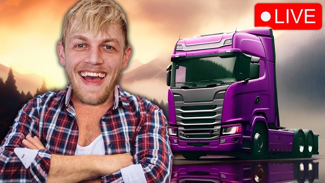 LIVE 🔴 Milan speelt Euro Truck Simulator 2!