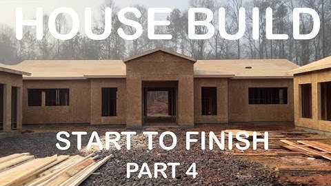 Cinematic House Build Part 4: Framing and Rough-In