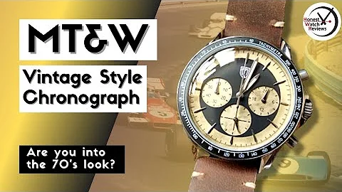 Get That 70's Look - MT&W Vintage Style Chronograph #HWR