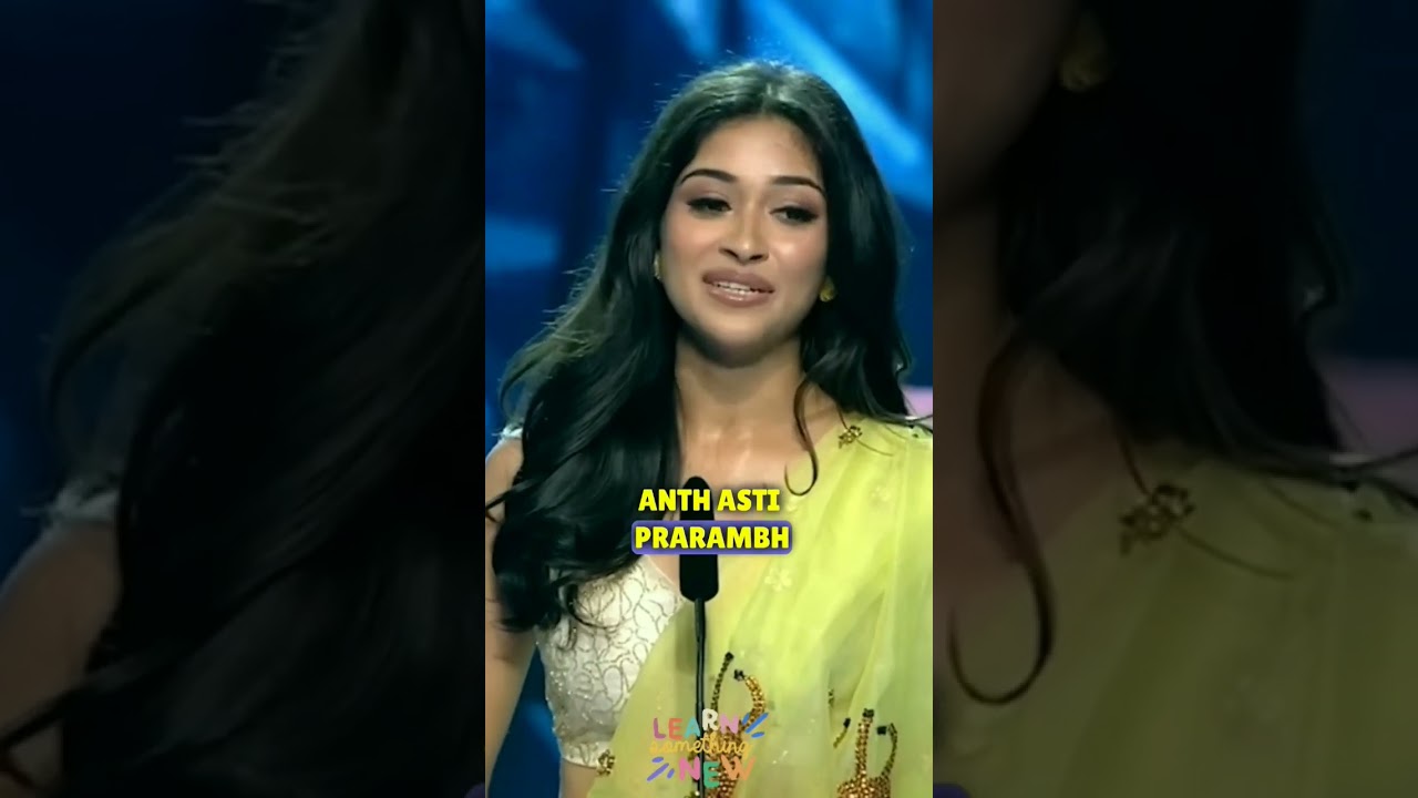 miss India Nandini Gupta about her from bhagvad gita