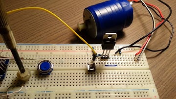 Mosfet tutorial part 3 - PWM with a motor