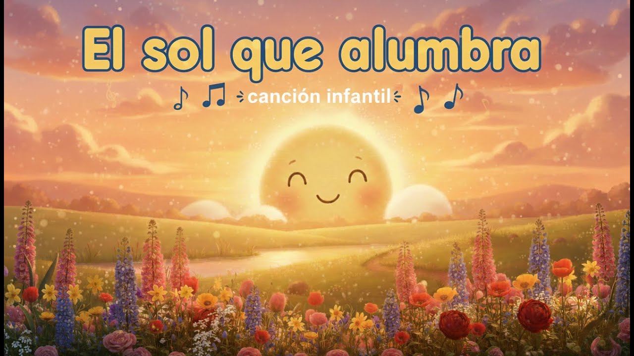 ☀️ Sol que alumbra 🌈 | Canción Infantil Educativa 🎶 | Música para Niños 👶