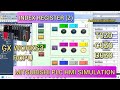 Gx works3  index register z mitsubishi plc tutorial with hmi gt designer3 got2000 simulation