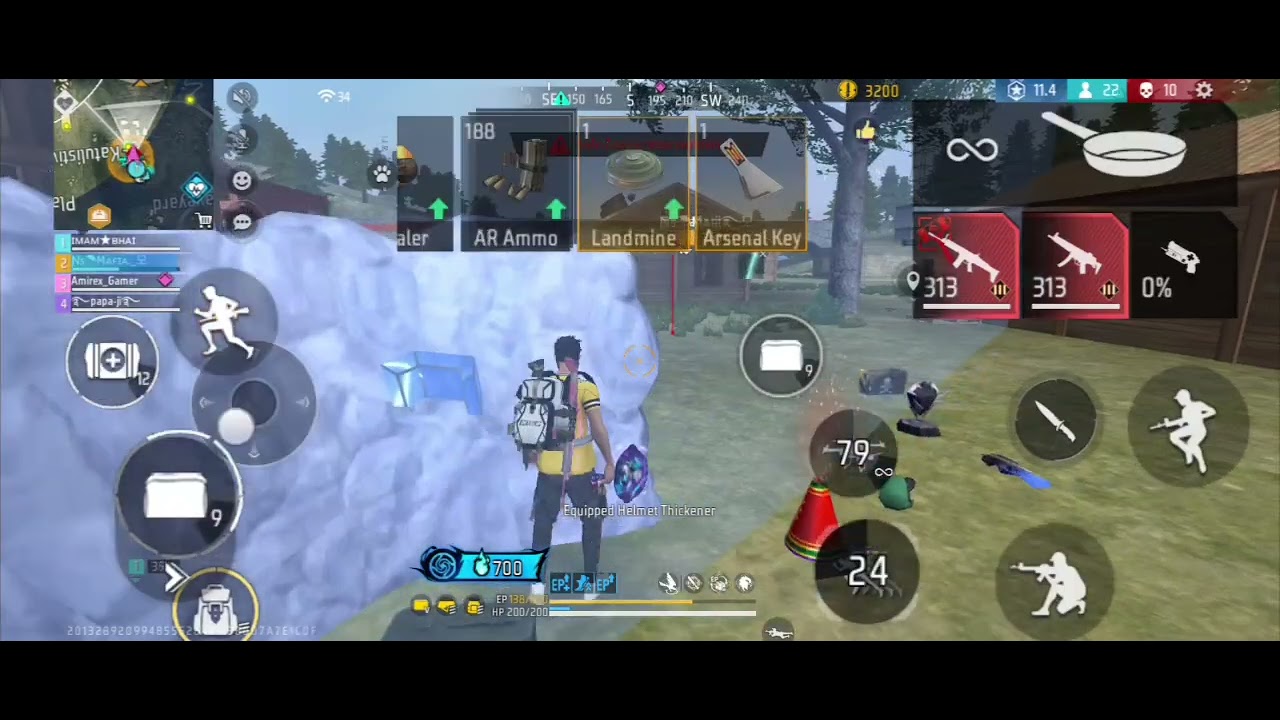 Bermuda match 17 killed☠️ Squade match🤯 Headshot, Team help Rush match 