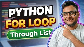Python For Loop with List Explained in Bangla 🔥 | Python Tutorial for Beginners | Episode 8