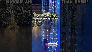 Enchant Christmas returns to PayPal Park in San Jose, CA #californiatravel #bayarea #sanjose