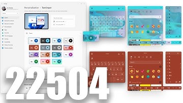 New Windows 11 Build 22504 - Personalized Emoji, Changes and Improvements & Fixes